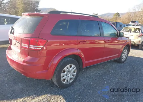 2018 Dodge Journey Se from USA, damaged, VIN 3C4PDCAB1JT384136